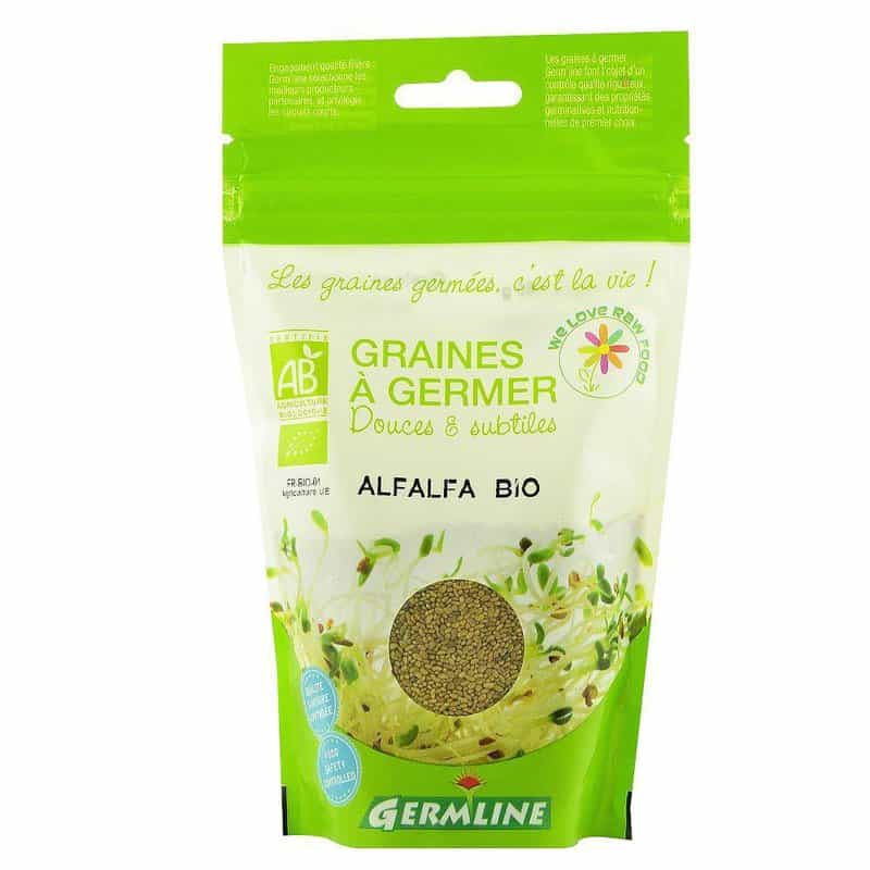 Seminte De Alfalfa (lucerna) Pt. Germinat Bio 150g - GERMLINE