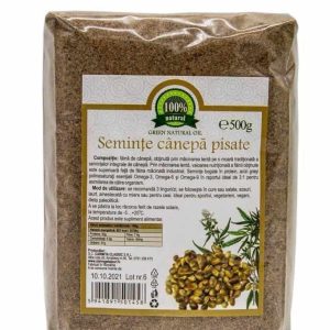 Seminte canepa pisate