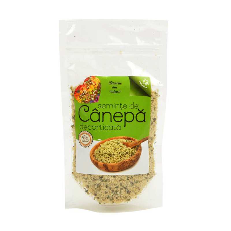 Seminte de canepa decorticata 500g