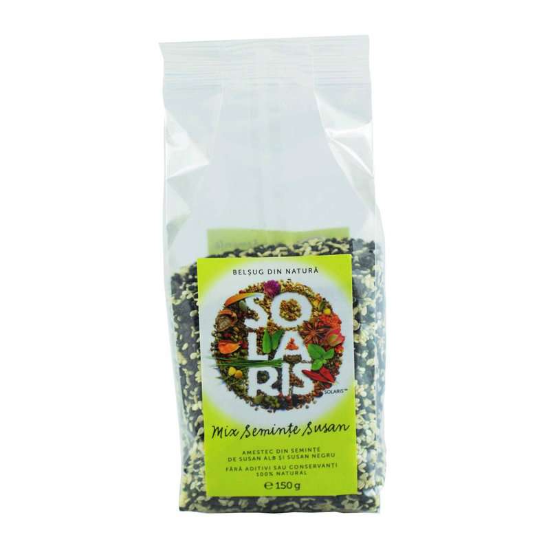 Seminte de susan alb si negru mix 150g