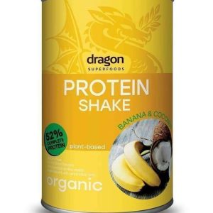 Shake proteic banane si cocos