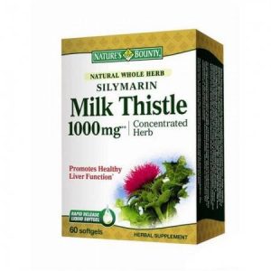 Silymarin Milk Thistle 1000mg 60cps - Nature's Bounty