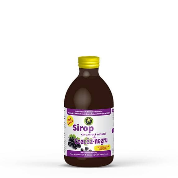 Sirop de coacaz negre cu indulcitor de stevie