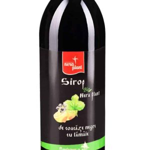 Sirop de coacaze negre cu lamaie 1000ml - Nera Plant