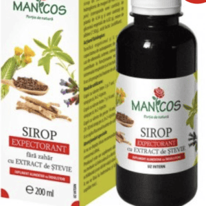 Sirop expectorant fara zahar cu lemn-dulce