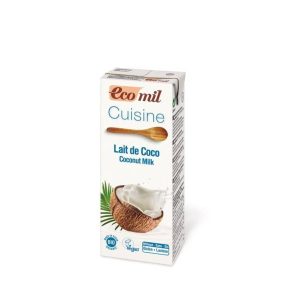 Smantana vegetala de cocos - eco-bio 200ml - Ecomil
