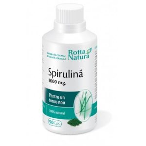 Spirulina 1000mg 90cp - Rotta Natura