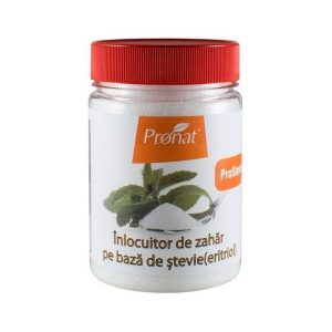Stevia - pulbere (cu eritritol) inlocuitor de zahar 250g - Pronat
