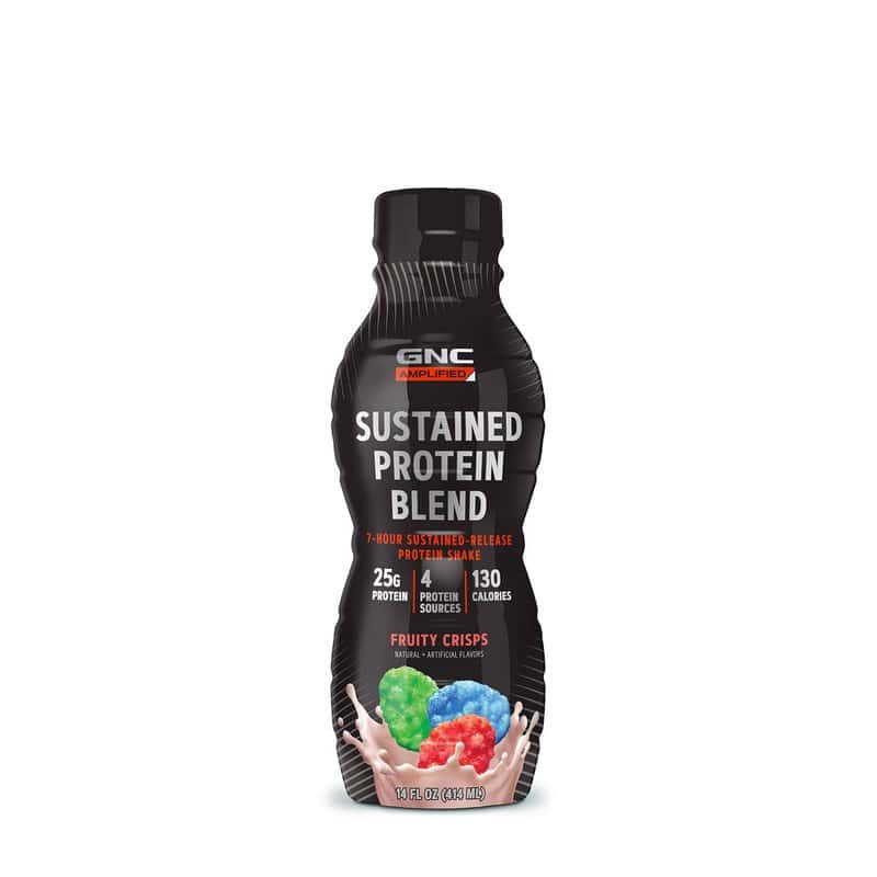 Sustained protein blend shake proteic rtd