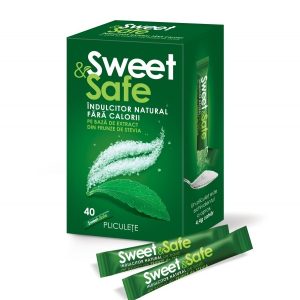 Sweet&Safe - Stevia indulcitor natural 40pl - Sly