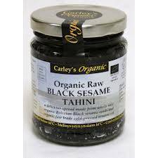 Tahini din susan negru raw eco-bio 250g - Carleys