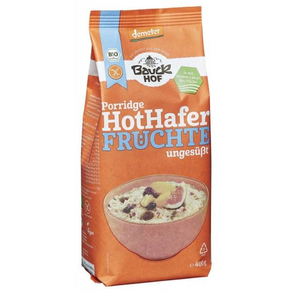 Terci bio cu ovaz si fructe