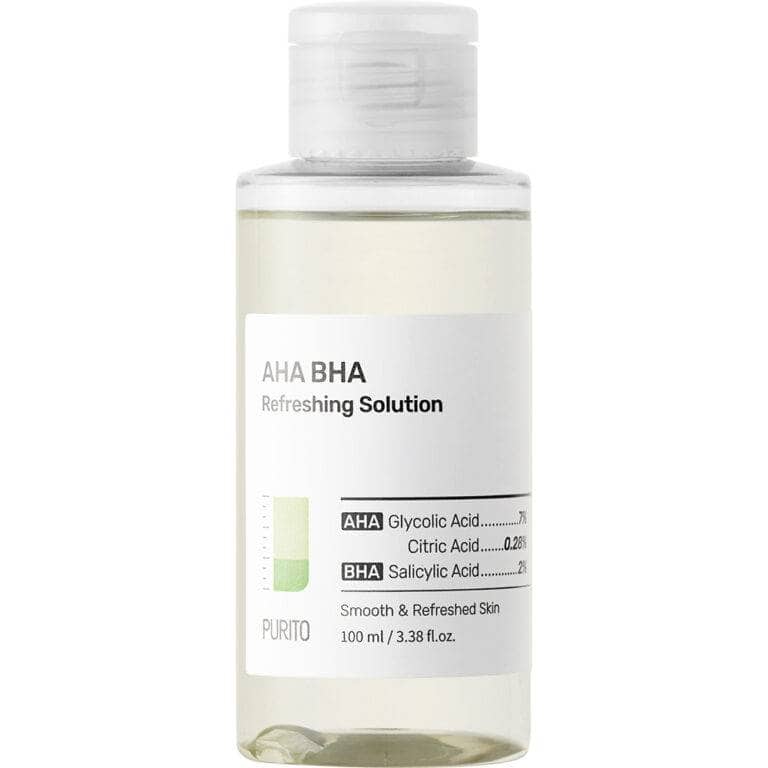 Toner exfoliant cu AHA si BHA