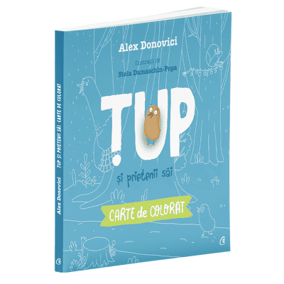 Tup si prietenii sai Carte de colorat Alex