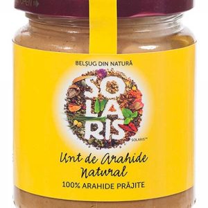 UNT DE ARAHIDE NATURAL 250g - SOLARIS