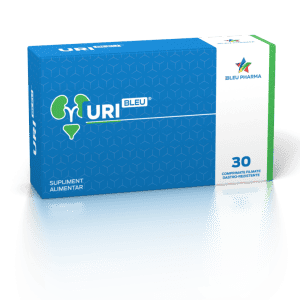 URI BLEU - rinichi si tract urinar - 30 comprimate gastrorezistente - BLEU PHARMA