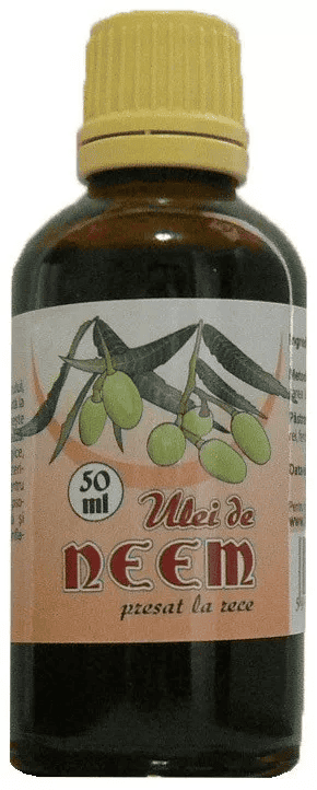 Ulei Neem Presat La Rece 50ml (uz Extern) HERBAVIT