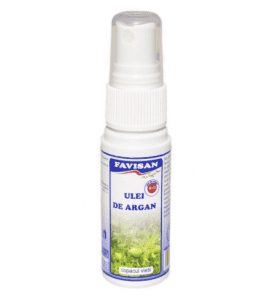 Ulei de argan bio 30 ml cu pulverizator - Favisan