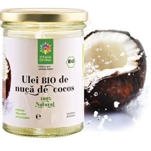 Ulei de cocos extra virgin 175ml - ECO-BIO - Steaua Divina