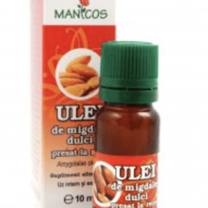 Ulei de migdale dulci presat la rece 10ml - Manicos