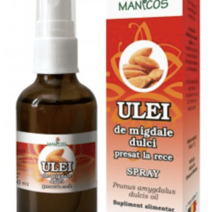 Ulei de migdale dulci presat la rece 50ml - Manicos