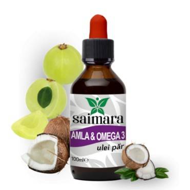 Ulei de par Amla si Omega 3