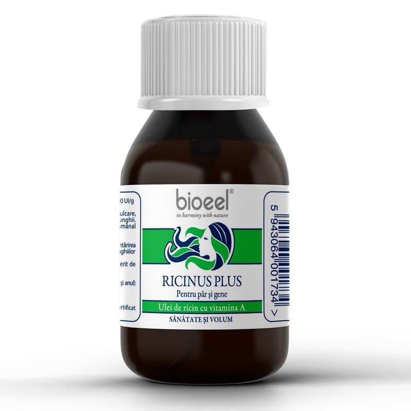 Ulei de ricin cu Vitamina A Ricinus Plus