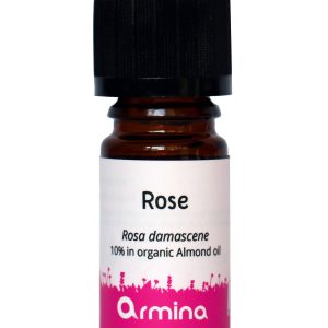 Ulei esential de trandafir (rosa damascena) in ulei de migdale eco-bio 5ml - Armina
