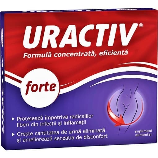Uractiv Forte - 10 capsule Fiterman Pharma