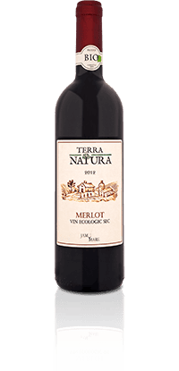 VIN MERLOT SEC - ECO-BIO - 750 ml - TERRA NATURA