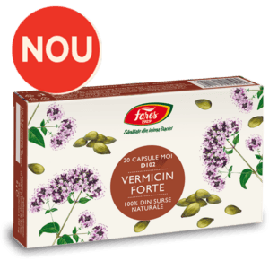 Vermicin Forte - D102 - 20 capsule moi - Fares