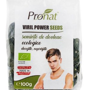 Viril Power Seeds - seminte eco-bio de dovleac decojite