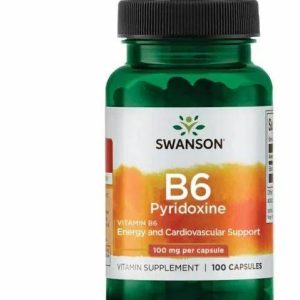 Vitamin B6 Pyridoxine (Piridoxina) 100mg