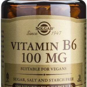 Vitamina B6 100mg 100cps - SOLGAR