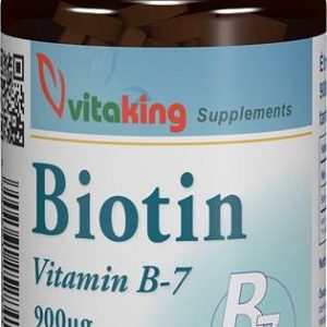 Vitamina B7 (BIOTINA) 900mcg - 100cp - VITAKING