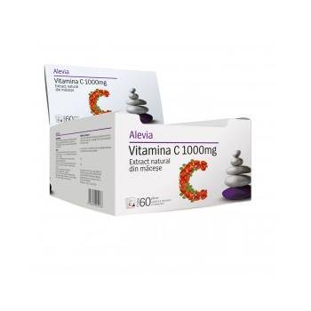 Vitamina C 1000mg extract natural din macese 60pl