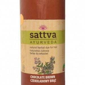 Vopsea Henna Ciocolatiu Deschis 150gr – Sattva Ayurveda