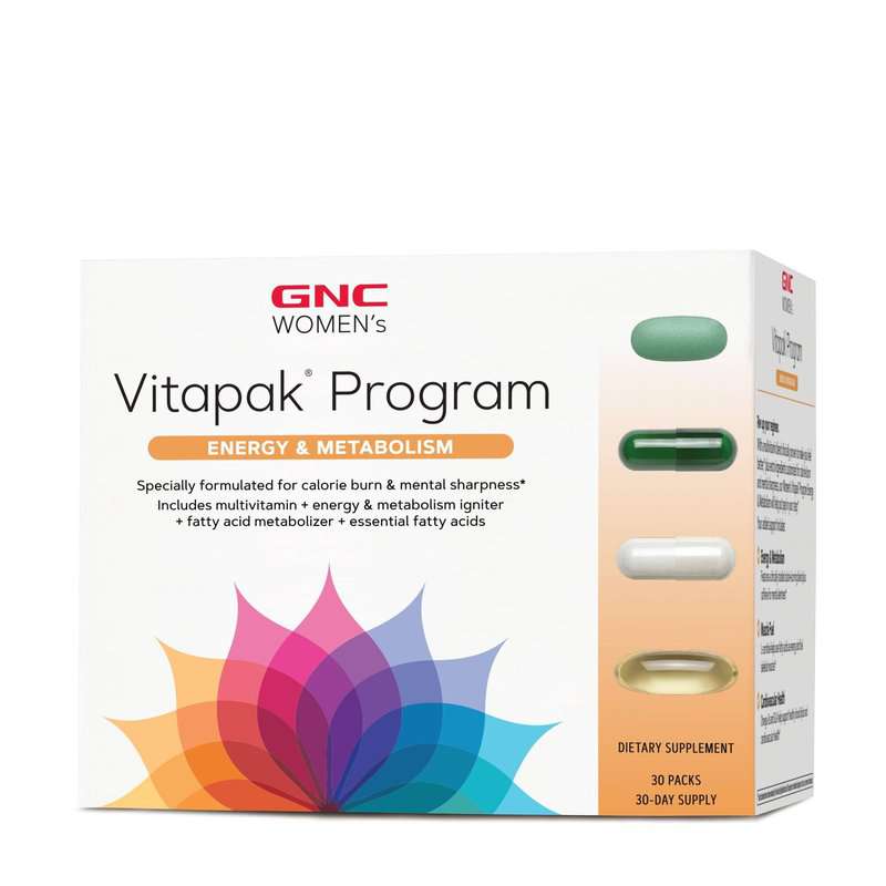 Women's vitapak program energy and metabolism