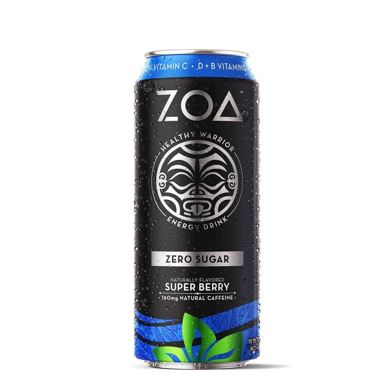 Zoa Energy Drink Zero Sugar