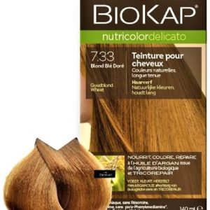 nutricolor vopsea par 7.33 golden blond wheat 140ml nd00733