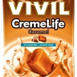 vivil bomboane creme life caramel fara zahar 110g