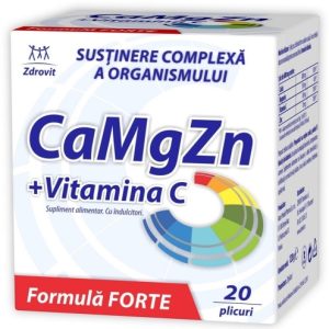 zdrovit ca+mg+zn+vit c forte ctx20 pl