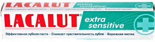 zdrovit lacalut extra sensitive 75ml