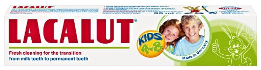 zdrovit lacalut kids 4-8ani pasta dinti 50ml
