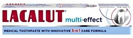 zdrovit lacalut multi-effect pasta dinti 75ml