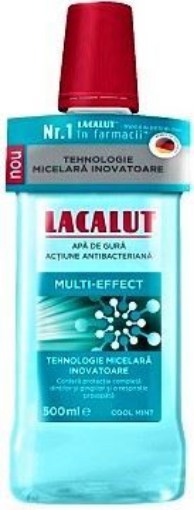zdrovit lacalut multieffect apa gura micelara 500ml