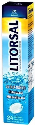 zdrovit litorsal saruri de rehidratare cu electroliti ctx24 cpr eff