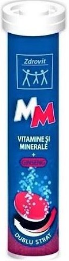 zdrovit multivitamine+minerale+ginseng ctx24 cpr eff