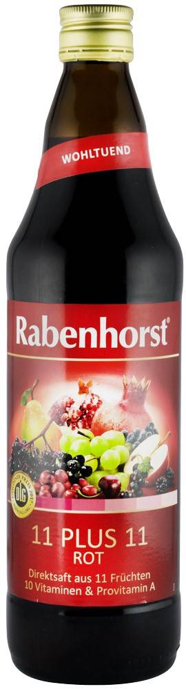 „11 PLUS 11 ROSU” Suc de fructe