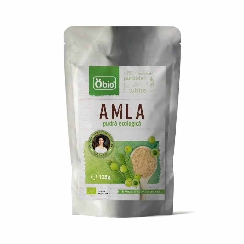 Amla pudra raw Bio 125g Obio